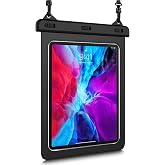 VHOPMORE Universal iPad Waterproof Case, Waterproof Dry Bag Pouch for iPad Pro 12.9" 6/5/4/3 iPad Pro 11" / 10.5", iPad Air 5/4 10.9" 2022/2020, Galaxy Tab S8/S7, Android Tablet Up to 12.9 inch