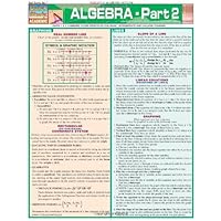 Algebra, Part 2 (Quick Study)