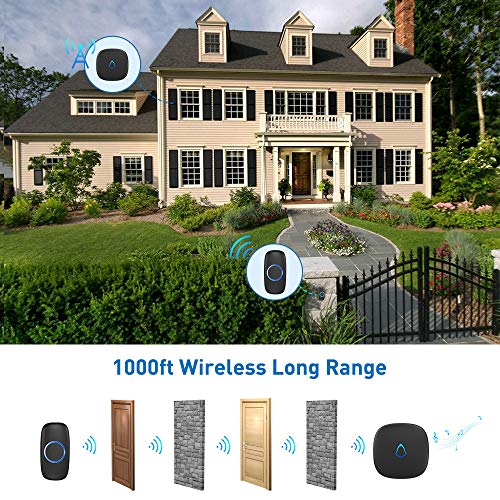 4 Wireless+Doorbell+Waterproof+Operating+Transformer
