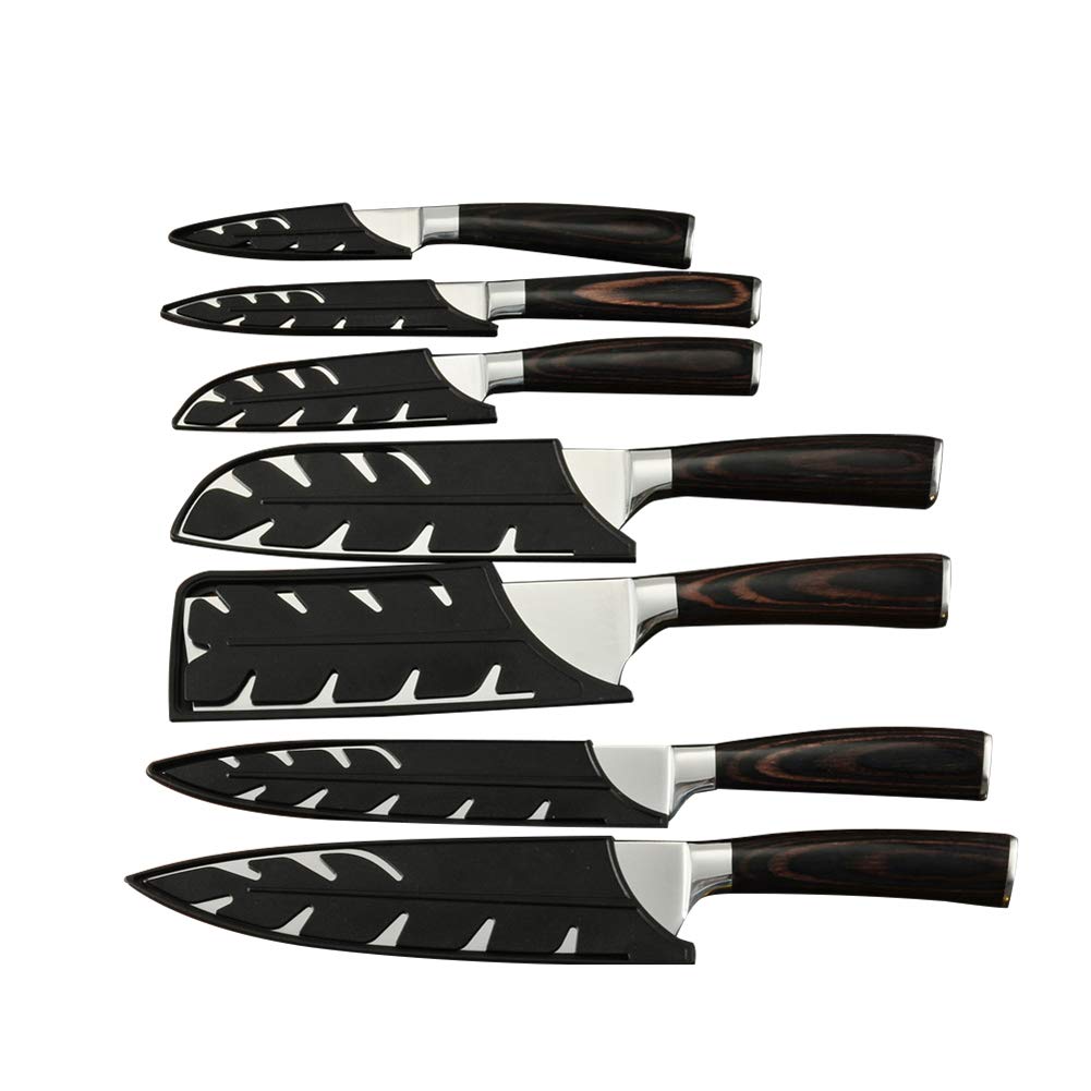 Buy Plastic Knife Sheath, Knife Edge Guard Protectors, Universal Knife Cover Sleeves, Set of 7