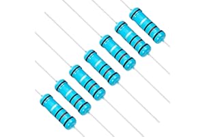 Chanzon 30pcs 2W 0.1 Ω ohm 0r1 r1 Metal Film Fixed Resistor 0.01 ±1% Tolerance 0.1R MF Through Hole Resistors Current Limiting Rohs Certificated