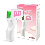 Snomd Non-Contact Infrared Forehead Thermometer for Adults, Kids & Baby, 3-in-1 No-Touch Digital Fever Temperature Gun, Accurate & Fast Reading