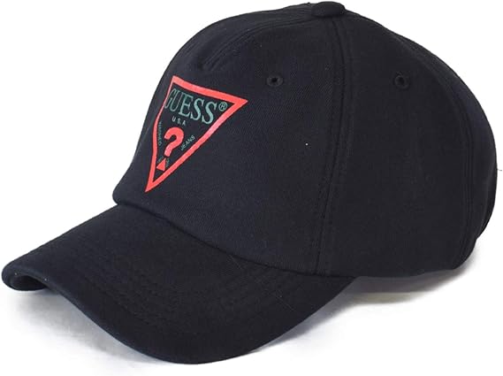 Amazon ゲス Guess キャップ スウェットキャップ ベースボール キャップ ロゴ ビッグロゴ ベースボールキャップ ロゴキャップ ブランド メンズ レディースguess 01 ブラック 服 ファッション小物 通販