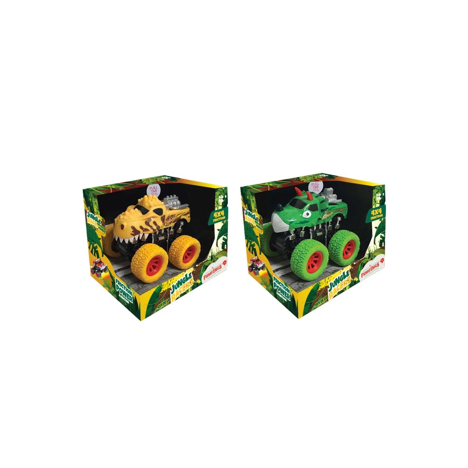 Keycraft Jungle Racers Dinosaur 4x4 Truck with Sound (One Sent at Random)