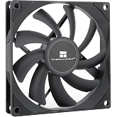 Thermalright TL-9015B CPU Fan, Computer Case Cooling Quiet 4pin PWM PC Fan with 15mm Slimline Cooler, 2700RPM Speed, 92mm CPU Cooling(Black)