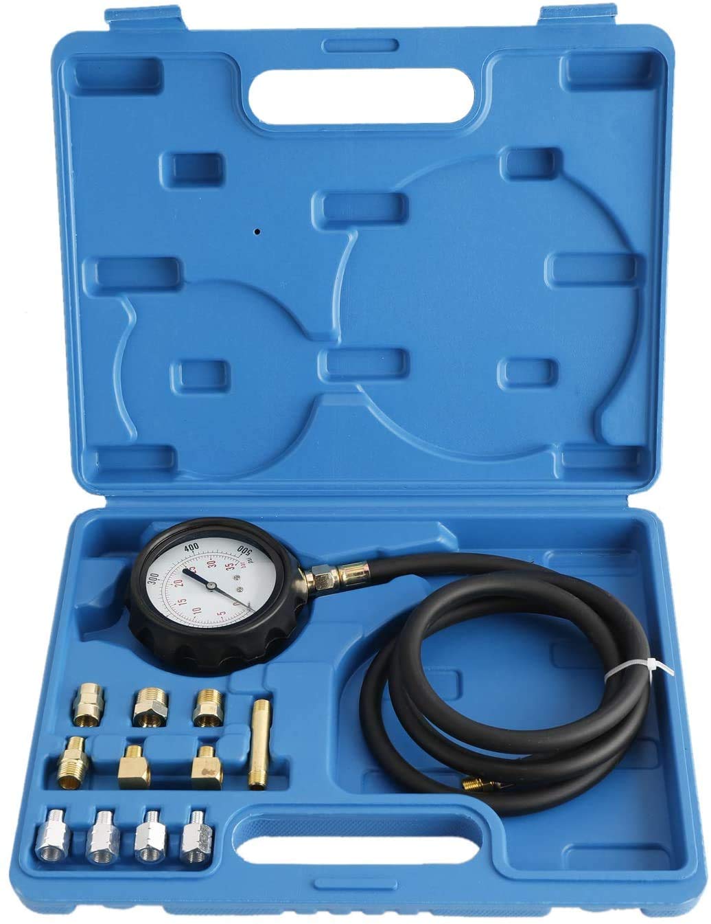 FreeTec Diesel Petrol Wave Box Oil Pressure Meter Gauge Tester Tool Car Truck Kit