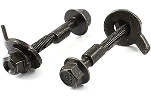 Ruilogod 2 Pcs 10mm Dia Bolt Eccentric Lockout Kit Screws for Wheel Alignment