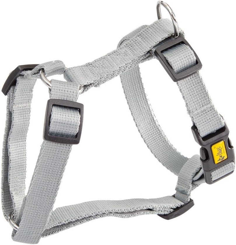 Dingo Guard Harness for Dog Strong Material Handmade Sternum Adjustment Grey 94651