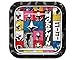 Power Rangers Ninja Steel Party Supplies Pack for 16 Guests - Straws, Dessert Plates, Beverage Napkins, Cups, and Table Cover