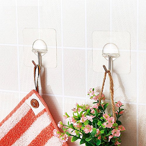 Hot Sale Adhesive Hooks 13 2lb 6kg Max Nail Free Transparent