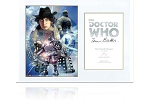 EXCLUSIVE MEMORABILIA Tom Baker Signed Doctor Who Poster