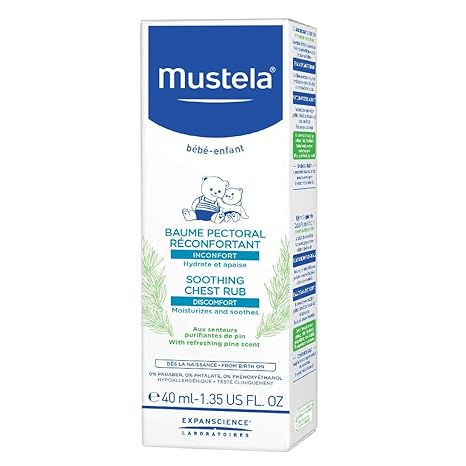mustela soothing chest