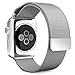 Enow Smart Watch Band, Fully Magnetic Closure Clasp Mesh Loop Milanese Stainless Steel Bracelet Strap for Smart iWatch Sport & Edition 38mm & 42mm
