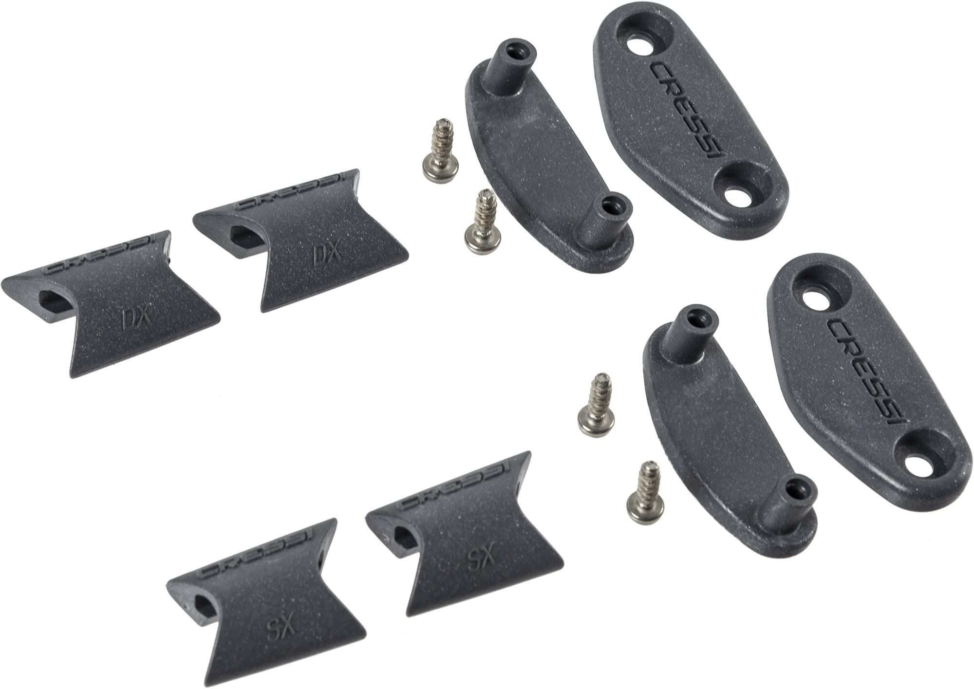 Cressi Men's Gara Modular Assembly Kit for Fins - Black