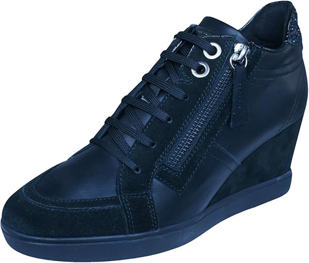 geox illusion wedge sneaker