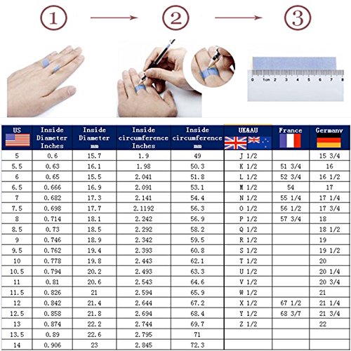 ELFASIO Mens Stainless Steel Ring Egyptian Pharaohs Eye of Horus