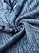 BAISHENGGT Women's Long Sleeve Pleated Front Mesh Blouse Large Blue Flower