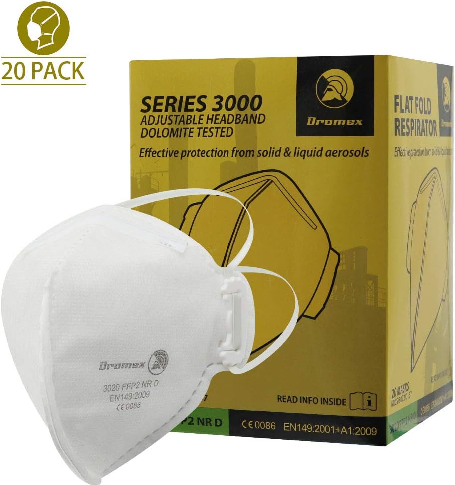 20 Pack Anti-Spitting Protective Mask Dustproof Cover Prevent Saliva Safety Face Shields