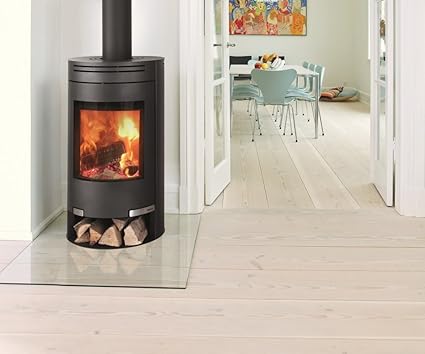 Estufa leña hierro fundido esquina | Estufas de gas, eléctricas, de