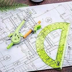Mr. Pen- Compass and Protractor Set, Geometry