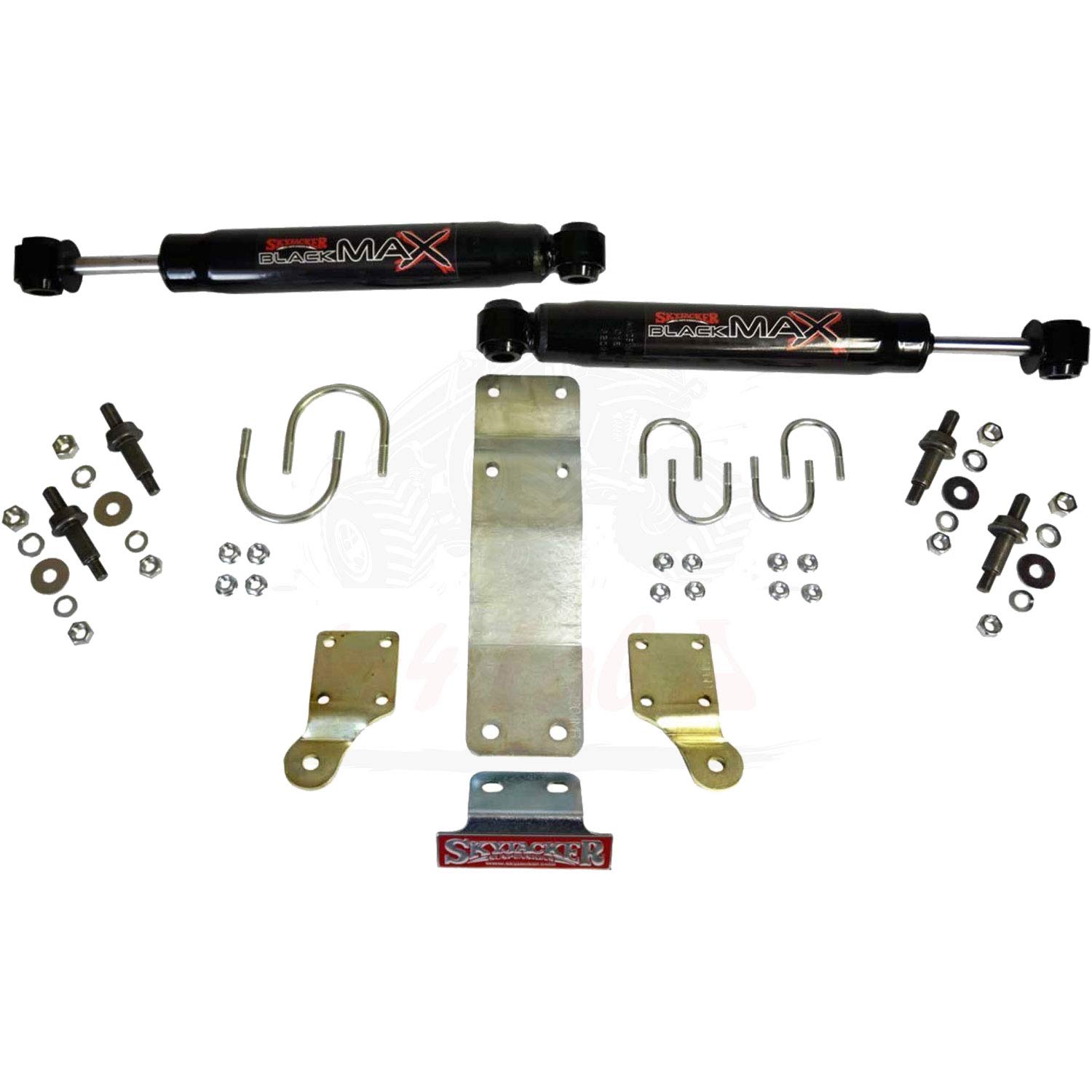 Skyjacker Dual Steering Stabilizer Kit Mounts for 4WD 20072018 Jeep