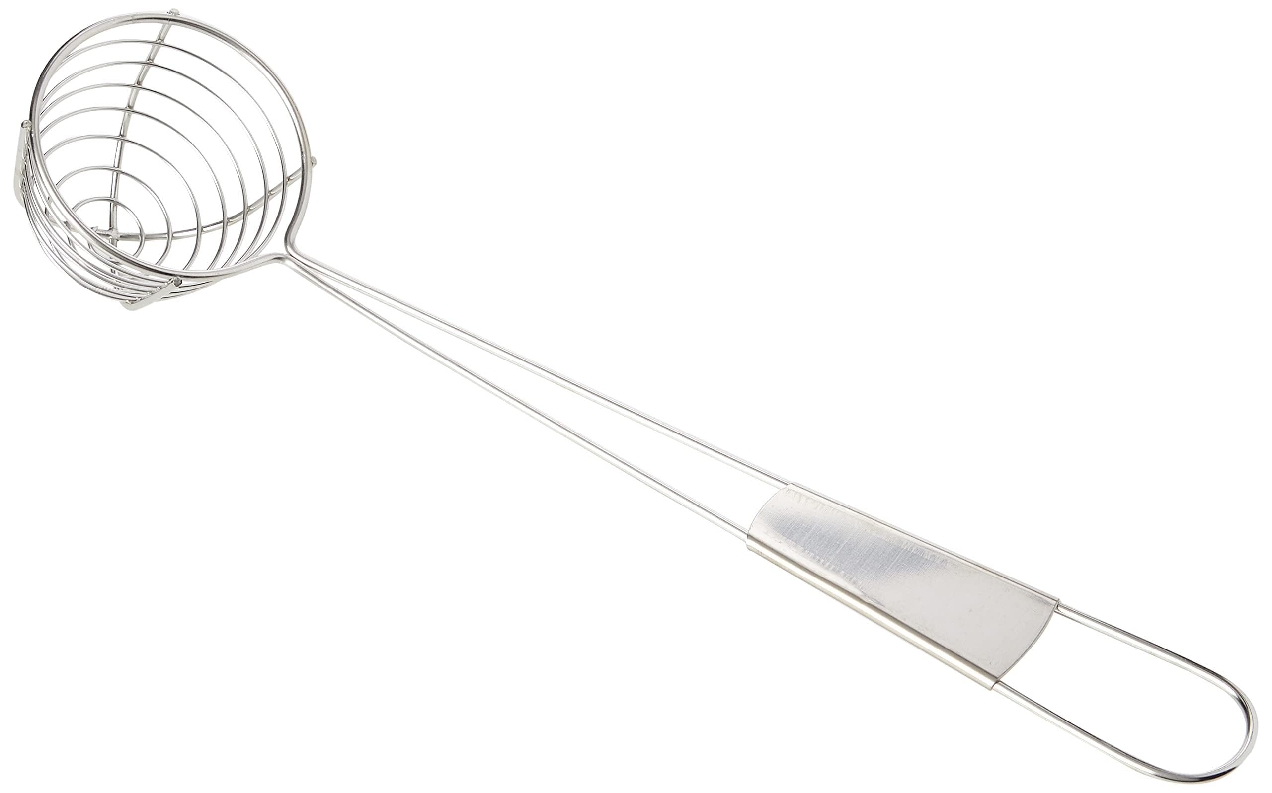 Genware 4255 Stainless Steel Pea Scoop, 300 mm Diameter