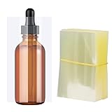 Morepack Shrink Bands for 50ml Bottles,200 Pieces