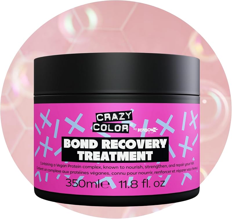 Crazy Color Bond Recovery Hair Mask Dry Damaged Bleached Vegan Sulphate Free