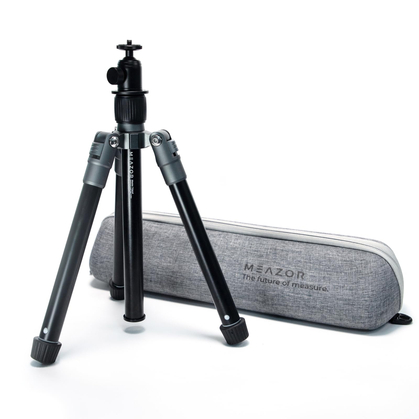 HOZO M-Cube Professional Tripod Kit: Including EVA Case,11-40" Aluminum Adjustable Low Gravity Tripod Stand with 360° Rotating Ball Head, 5 Sessions Quick Release Design, Max Load 5kg/11lbs