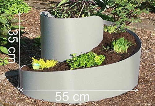 Pequeñas Hierbas espiral Bancal Caracol hierbas aromáticas. Color ...