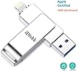 MFi Zertifiziert 128GB USB Stick für iPhone iPad: Amazon.de: Computer ...