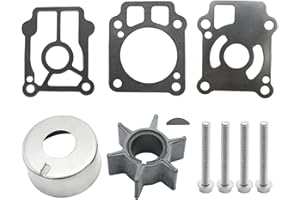Zreneyfex 853792A07 Water Pump Impeller Repair Kit, Replacement for Tohatsu 25HP 30HP 35HP 40HP 4 Stroke Outboard Engine, Rep
