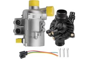 MARDARTH Electric Engine Water Pump W/Thermostat 11517521584 Compatible with BMW X3 Z4 X5 328i 323i 128i 528i Replaces OE# 11517546994 11517563183 11517586924