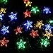 [Rechargeable battery Included] ApexPower Battery Operated String Lights 200 LED 72ft with Automatic Timer 8 Mode Christmas String Lights for Xmas (colorful)