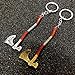 Axe Pendant - Axe keychain 2 pieces (Bronze / Ancient Tin)