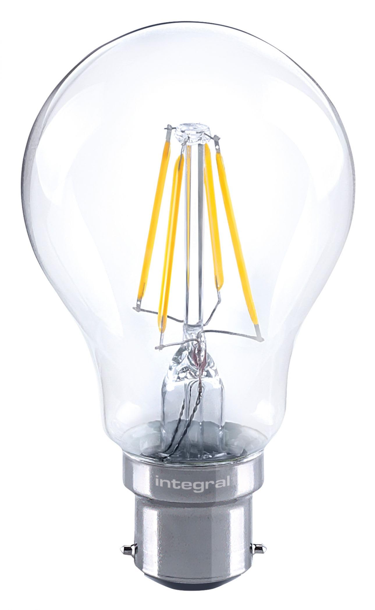 Classic Globe (GLS) Filament B22 Bayonet DIMMABLE LED Bulb 4.5W (40W) 2700K.
