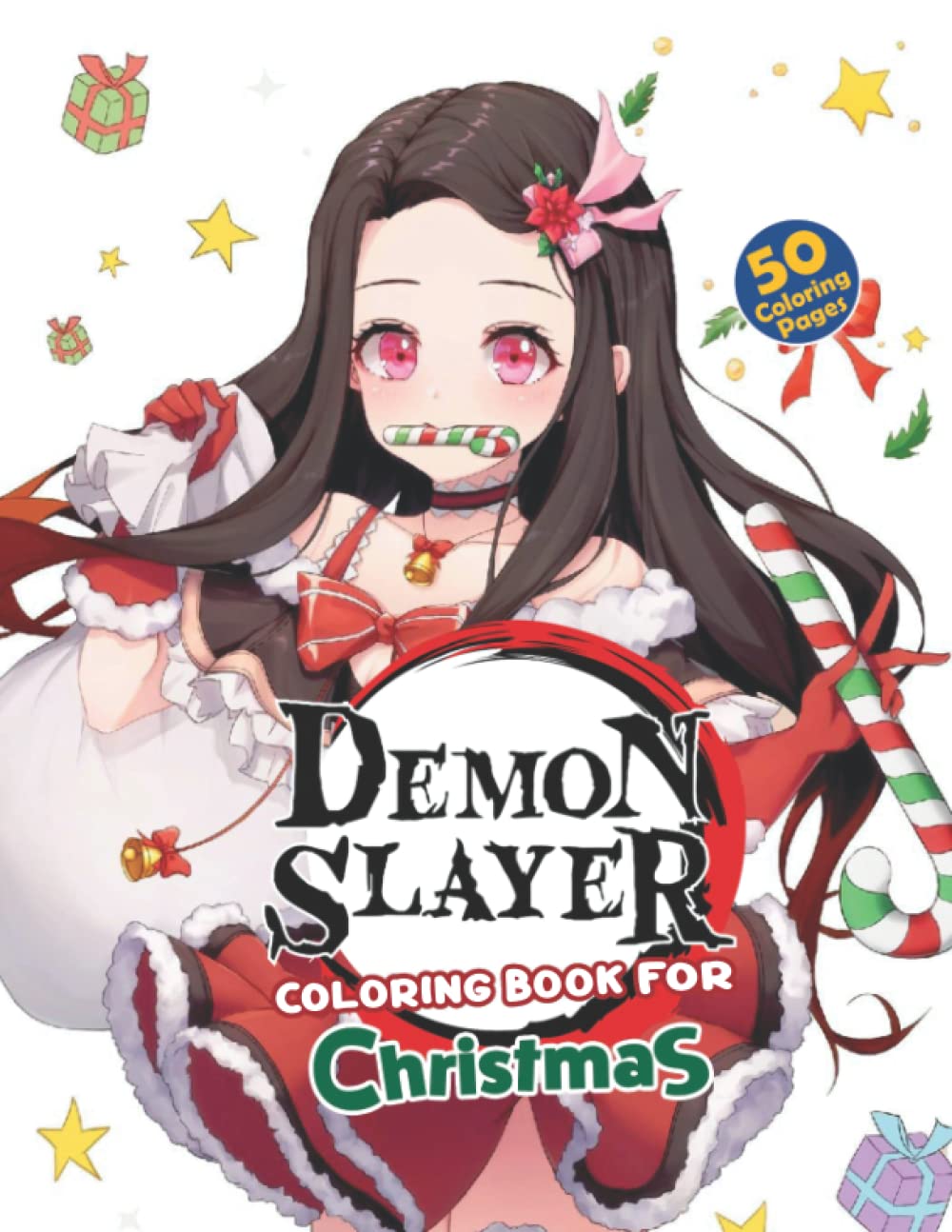 demon slayer coloring book for christmas great gifts 2021 2022 designs for kids and adults to celebrate holiday with joy and relaxation bobby wennie 9798757059228 books amazon
