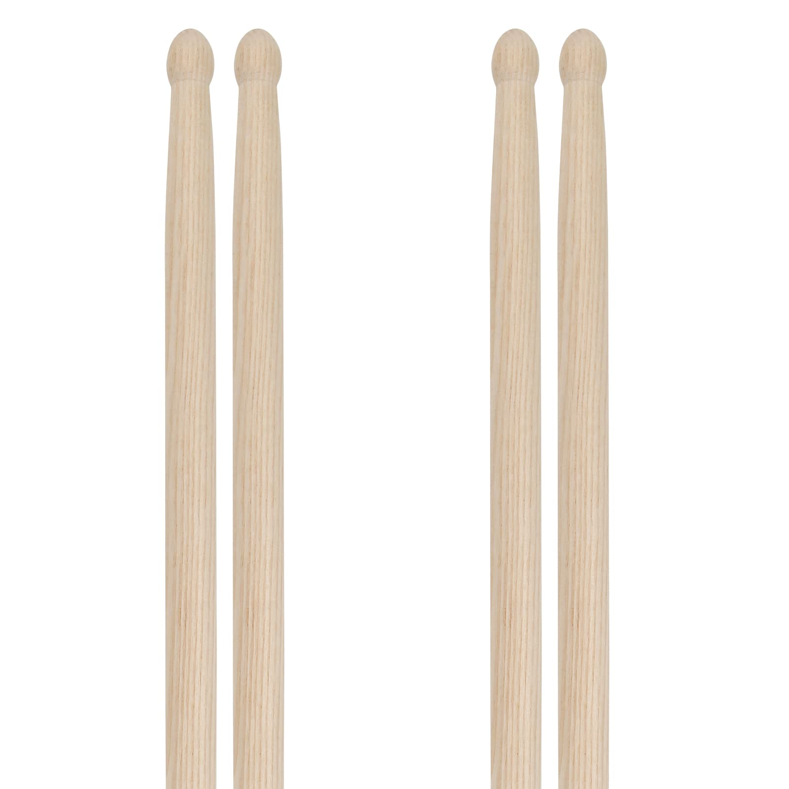 Windspeed 2 Pairs Drum Sticks, Classic Maple Wood Tip Drumsticks for Students and Adult (32cm)