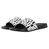NIKE Men's Beach & Pool Shoes, Black Black White