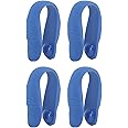 Migraine Relief Clip, 4 Pieces Hand Pressure Point Clip Acupressure Hand Point Clip for Stress Reducing Use Migraine Relief Ear Tool for Office Use (Blue)