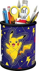 Ravensburger Pokemon Gifts 3D Jigsaw Pencil Pot 54 Pieces No Glue Required view 4