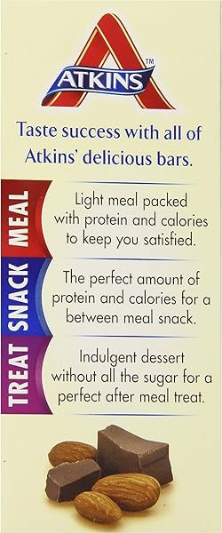 ATKINS ENDULGE TREAT CHOCOLATE COVERED ALMONDS. RICH & CRUNCHY. KETO-FRIENDLY.1 OZ, 5 COUNT (PACK OF 4)