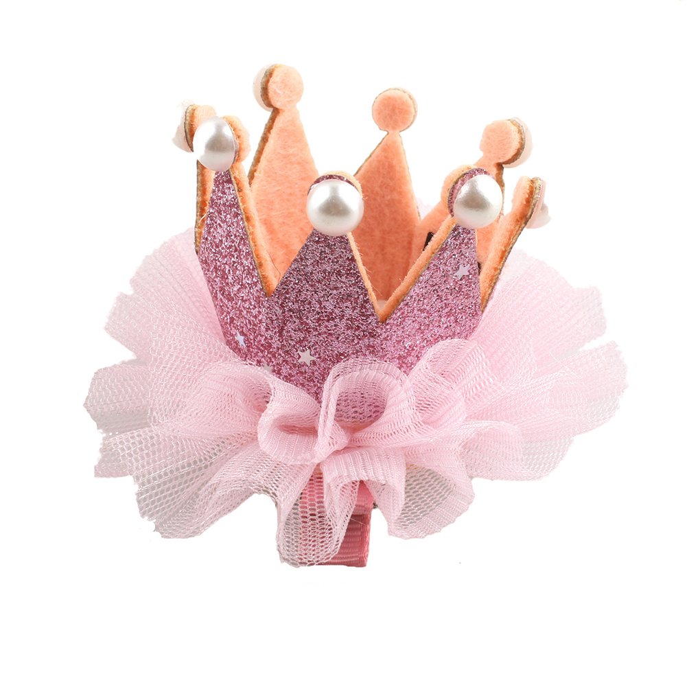 Oyfel Barrette Pince Epingle A Cheveux Forme De Courrone Accessoire De Coiffure Pour Bebe Fille Attaches Et Fermoirs Fermoirs A Epingle Dwteam In