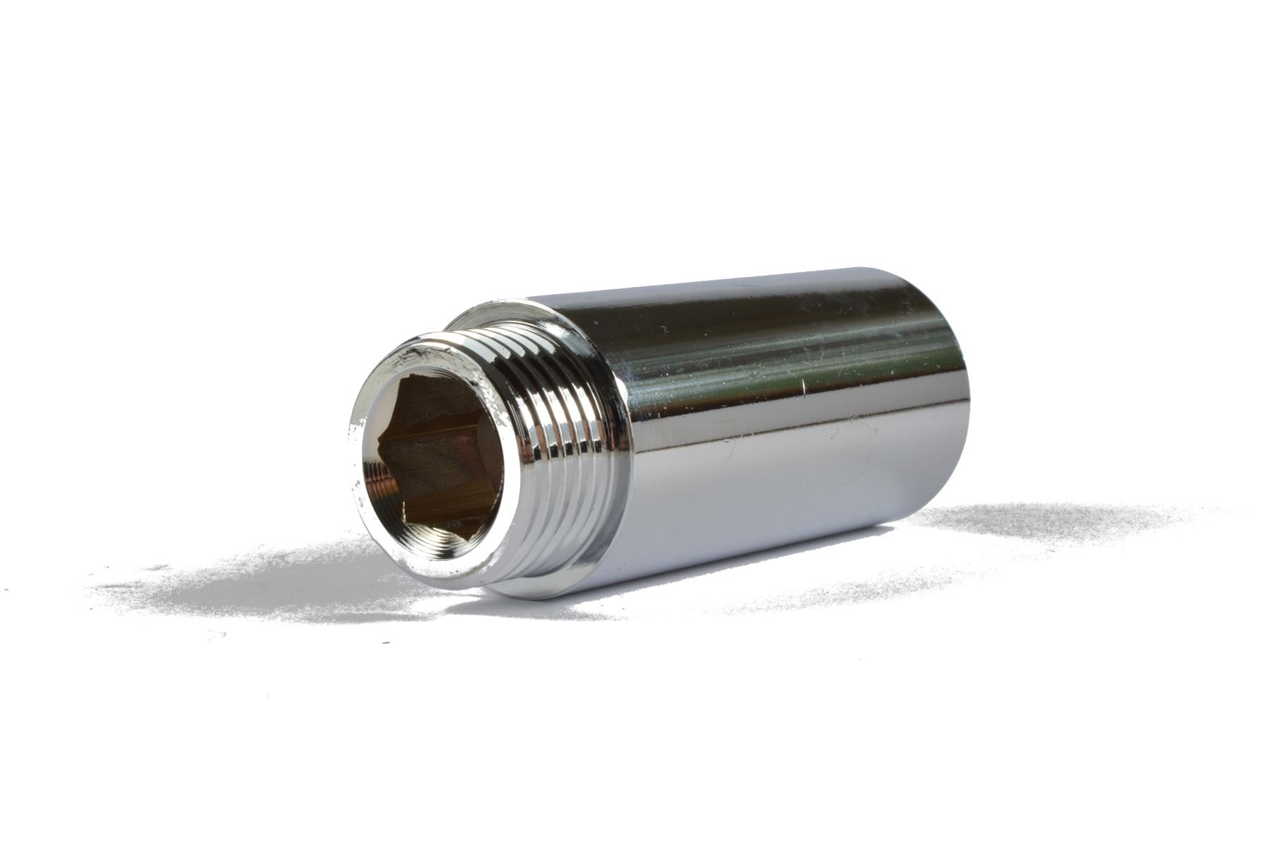 1/2" x 50mm Long Chrome Radiator Extension