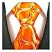 Neckties By Scott Allan - Geometric Burnt Orange Men's Tie