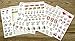 PPAPPAPPIYO Cat Planner Sticker Accessories, Journals, Calendars, Weekly Stickers / 12 Sheets Size 4 X 5.5 Inch