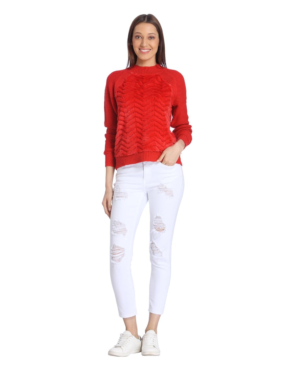 vero moda women's regular fit casual sweaters