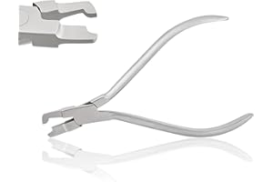 GS ONLINE G.S DENTAL PLIERS 421S-PRIMARY CROWN CRIMPING MADE IN HIGH STAINLESS STEEL