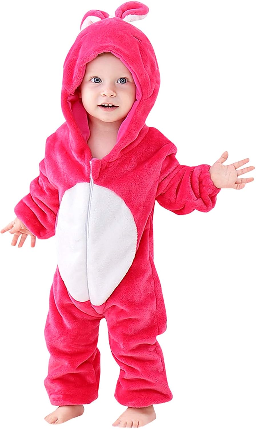 pink rabbit baby clothes