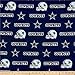 NFL Cotton Broadcloth Dallas Cowboys Blue, Fabric by the Yard